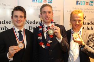 GERARD EKELMANS wint gouden debatmedaille Club Challenge 2016 - Lode Kulik is goudhaantje in Talent Challenge