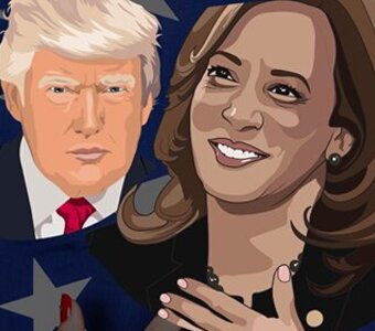 Donald Trump vs Kamala Harris: de tussenstand is nu 1-1