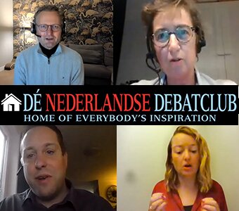 Finalisten NK Online Debatteren 2022 bekend: Roderik van Grieken en Franciske van Vugt strijden om het goud.